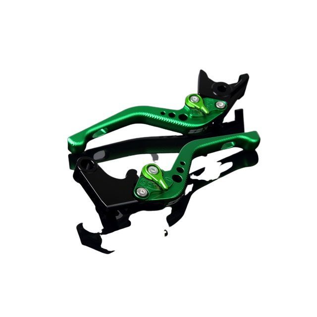 SPEEDRA アルミビレットアジャストレバーセット 3Dショート（レバー本体：マットグリーン） アジャスター マットグリーン LVFM021GN-GN