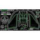 モトグラフィックス ボディパッド Knee&Tanktop&Fuel Cap Cover カワサキ Z1000SX タイプ KK020G MT-KK020G