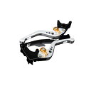 SPEEDRA アルミビレットアジャストレバーセット 3Dショート(レバー本体:マットシルバー) アジャスター マットゴールド LVFM053SR-GD