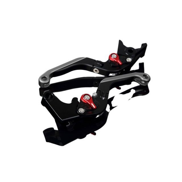 SPEEDRA アルミビレットアジャストレバーセット 可倒延長式（レバー本体：マットブラック） アジャスター マットレッド エクステンション マットチタン LVGM014BK-RDTM
