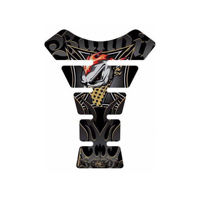 ●メーカー名：モトグラフィックス / MOTOGRAFIX●商品名：タンクパッド StreetFighter●タイプ ST057K・タイプ：ST057Bはこちら・タイプ：ST057Rはこちら●メーカー品番：MT-ST057K●JANコード：4580041210058当商品はお客様ご注文後の海外輸入となります。通常時で1ヶ月半ほど入荷日数を要します。注文後のキャンセルはできませんのでご了承頂いたお客様のみご注文くださいませ。商品の保証は、メーカー保証書の内容に準じます。納期海外取寄せで1.5ヶ月程かかります。※ご注文後、キャンセル不可となります。納期のお問い合わせはPLOT（株式会社プロト）へ直接お問い合わせください。サイズH：22cm／W：17cm備考イギリス、天才グラフィックデザインナー、マーク・ジャルビスが1000を超えるアイテムをお届けする、メーカー、車種を見事に捉えたデザインは他には類を見ません。ご注意※こちらの商品はキャンセル不可となります。※掲載画像はイメージです。実際の商品とは色味や仕様が異なる場合がございます。メーカー車種年式型式・フレームNo.その他汎用StreetFighter※商品掲載時の適合情報です。年式が新しい車両については、必ずメーカーサイトにて適合をご確認ください。