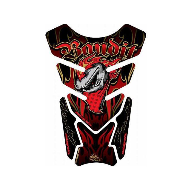 【正規品】モトグラフィックス タンクパッド StreetFighter 汎用 タイプ ST078R MT-ST078R