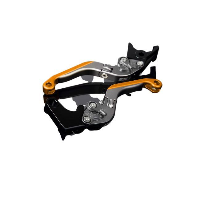 SPEEDRA アルミビレットアジャストレバーセット 可倒延長式（レバー本体：マットチタン） アジャスター マットチタン エクステンション マットゴールド LVGM028TM-TMGD