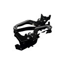 SPEEDRA アルミビレットアジャストレバーセット 可倒延長式(レバー本体:マットブラック) アジャスター マットブラック エクステンション マットチタン LVGM036BK-BKTM(2)
