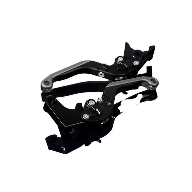 SPEEDRA アルミビレットアジャストレバーセット 可倒延長式（レバー本体：マットブラック） アジャスター マットブラック エクステンション マットチタン LVGM039BK-BKTM