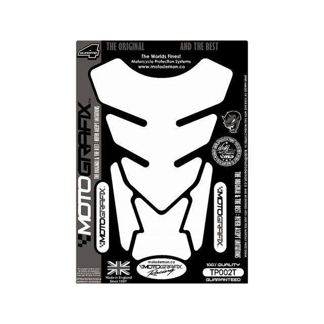 モトグラフィックス タンクパッド プレーン 汎用 タイプ TP002T MT-TP002T