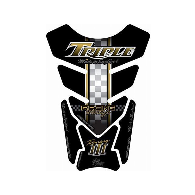 モトグラフィックス タンクパッド トライアンフ Speed Street Triple タイプ TT010K MT-TT010K