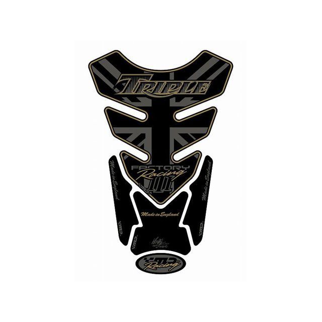 モトグラフィックス タンクパッド トライアンフ Speed Triple R タイプ TT014KA MT-TT014KA