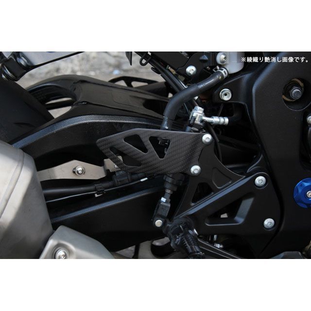 SPEEDRA ヒールプレート 純正タイプ 左右セットドライカーボン GSX-R1000/R 仕様 綾織り艶消し CSU0703TM