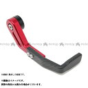 SPEEDRA レバーガード KAWASAKI M8 アルミ部分 レッド カーボン部分 綾織り艶消し ACLGKA01RDTM
