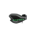 アチェルビス AC-13709 ACERBIS X-FORCE ハンドガード(ブラック/グリーン) 汎用 AC-13709BK/GR