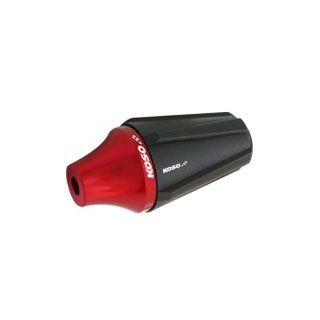 コーソー 汎用マフラースライダー 汎用 カラー レッド KS-ACGE-RD