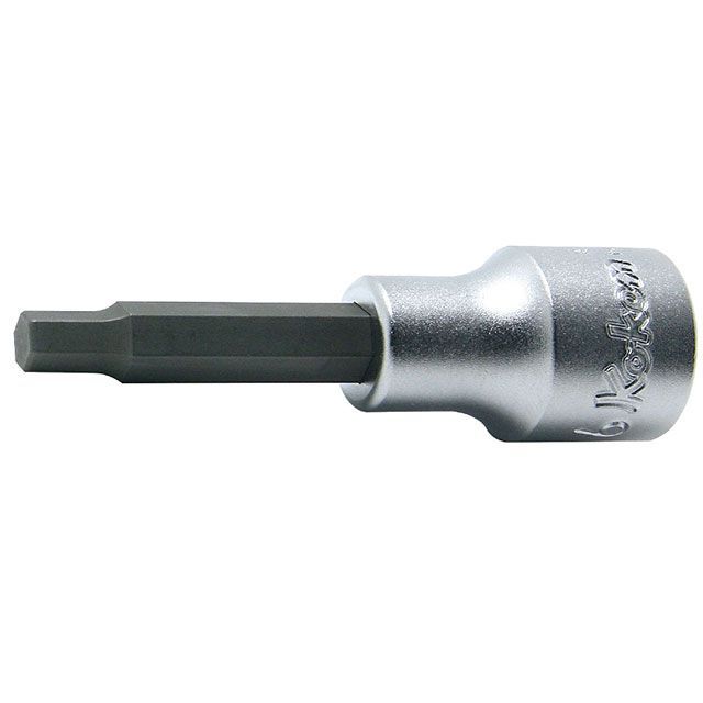 Tool Kits - コーケン 4010M.50-7 1/2SQ ヘックスビットソケット 7mm 全長50mm 4010M.50-7