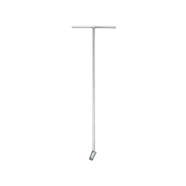 ●メーカー名：コーケン / Ko-ken●商品名：124M.600-17（2B）T型ユニバーサルレンチ 17mm ナットグリップ付●メーカー品番：124M.600-17(2B)●JANコード：4991644210671商品の保証は、メーカー保証書の内容に準じます。サイズ（mm）：17ソケット部外径（D：mm）：23.3ボルト接触部内面奥行（H：mm）：9.5全長（L1：mm）：600ハンドル長（L2：mm）：200重量（g）：5382Bタイプソケットの6角開口部に備えた2つのスチールボールで、ボルト/ナットをしっかりホールドします狭くて手が入らず奥までボルト/ナットを運ぶとき、また手の届かない場所での作業に威力を発揮しますマグネットを用いてボルト/ナットをつかむ製品と比較して、ナットグリップはステンレスやアルミ、チタンや樹脂といったマグネットの効かない材質のボルト/ナットもつかむことができます※掲載画像はイメージです。実際の商品とは色味や仕様が異なる場合がございます。