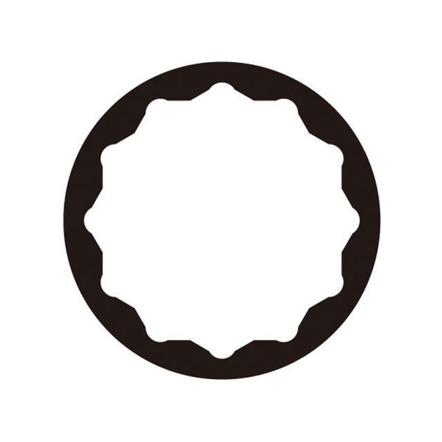 モトメガネ 楽天市場店のコーケン 14406M-18 1/2SQ インパクト12角ソケット 薄肉タイプ 18mm 14406M-18｜アングル3