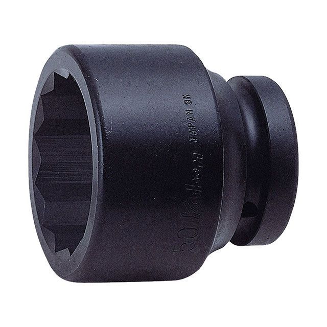 ●メーカー名：コーケン / Ko-ken●商品名：18405M-55 1SQ インパクト12角ソケット 55mm●メーカー品番：18405M-55●JANコード：4991644436927商品の保証は、メーカー保証書の内容に準じます。差込角（”SQ）：1サイズ（mm）： 55 ソケット部外径（D1：mm）：80.3差込部外径（D2：mm）：66ボルト接触部内面奥行（H：mm）：39全長（L：mm）：75重量（g）：1475対応Cリング：C82対応ピン・Oリング：A82・B82※掲載画像はイメージです。実際の商品とは色味や仕様が異なる場合がございます。