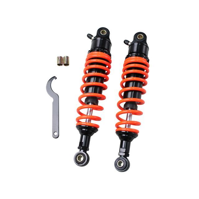 【メーカー直送】スーパーバリュー リアサスペンション 320mm 窒素ガス封入式タイプ レッド CB400 ・013010239