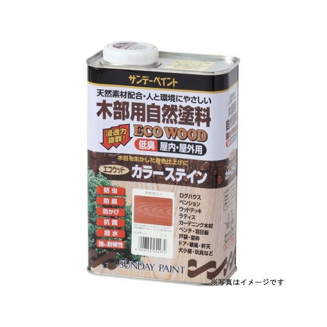 sundaypaint エコウッドカラーステイン 外 透明C 700ml #254705 サンデーペイント 日用品 日用品