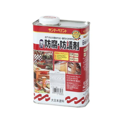 サンデーペイント 強力防腐防蟻剤 透明 700ml #265565 サンデーペイント 強力防腐防蟻剤 透明 700ml #265565