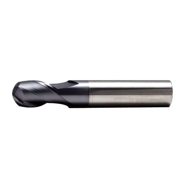 ●メーカー名：プロチ / PROCHI●商品名：PRC-R1000M2 2枚刃超硬ボールEM R10.0 H30●メーカー品番：PRC-R1000M2●JANコード：4545301057910商品の保証は、メーカー保証書の内容に準じます。●素材超硬合金（ドイツ最高級鋼材）コーティング：TiAlN●仕様刃数（枚）：2ねじれ角（°）：30シャンク公差（mm）：±0.005R公差（mm）：±0.01刃先公差（mm）：-0.02≦R≦0適合被削材：HRC50以下、炭素鋼・工具鋼・鋳鉄・焼入鋼・インコネルコーナー半径（R：mm）：10.0全長（L：mm）：150刃長（H：mm）：30シャンク径（d：mm）：20●特長■アルミを添加することにより、TINよりも耐酸化性、耐熱性を向上させたもので、高温下で優れた耐酸化性を有することから、熱負荷を受ける高速加工などに適しています。■良質なドイツ母材です。●備考切削条件は添付画像の表をご参照ください。●ご注意※工具をケースから取り出す際は、工具の飛び出し、落下にご注意ください。※切れ刃を直接素手で触れないように注意してください。また、使用中の工具には絶対触れないでください。※工具の傷、割れ等の外観確認を行っていただき、ホルダ等への取付けは確実に行ってください。※使用中異常な振動等が発生した場合は、直ちに機械を停止させて、その原因を取り除いてください。※使用中は必ず、保護めがね等の保護具を着用して安全な環境下での作業をお願いいたします。※切削中に発生する火花や破損による発熱、切り屑による引火、火災の危険があります。引火や爆発の危険のあるところでは使用しないでください。※不水溶性切削油を使用する場合は、防火対策を必ず行ってください。※再研削時期が不適切であると工具が破損する恐れがあります。適正な時期に再研削を行うか新品と交換してください。※工具は、本来の使用目的以外には使用しないでください。※割れ、欠け、磨耗、変形等異常が認めらた場合は、使用しないでください。※無理な姿勢で作業をしないでください。常に足元をしっかりさせ、バランスを保つようにしてください。※改造しないでください。加熱、加工等をした場合は、著しく品質の低下を招きます。※刃とチップの二次切削による刃の損傷を防ぐためにダウンカットを採用ください。※切削中ワークや機械による振動や異音が発生する場合、状況に応じて切削条件を変更して下さい。※高速、高精度のマシニングセンターを利用した場合の切削条件表になります。※最初にご使用の際に送り速度を切削条件データの半分で試し、状況が安定してから順次スピードを上げて作業ください。