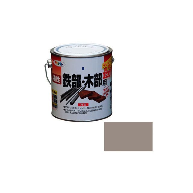 asahipen 油性鉄部・木部用EX 0.7L（ライトグレー） AP9016527 アサヒペン 日用品 日用品