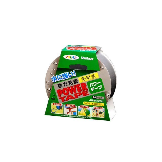 アサヒペン パワーテープ 25m（シルバー） T251