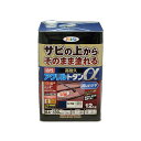 12KG なす紺 アサヒペン 油性高耐久アクリルトタン用α 日用品