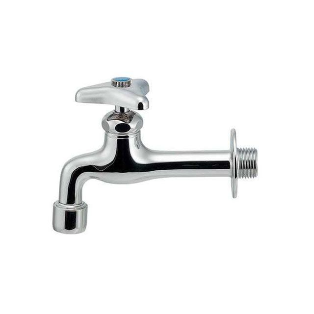 カクダイ 7022 泡沫胴長横水栓 13 7022