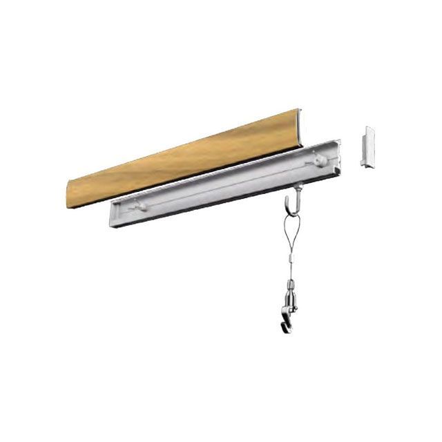 ●メーカー名：若井産業 / WAKAI SANGYOU(ワカイサンギョウ)●商品名：KLM100Lカケレール木目調ライトブラウン100cm●メーカー品番：KLM100L●JANコード：4903768642788商品の保証は、メーカー保証書の内容に準じます。●仕様■パッケージ寸法：1080mmX80mmX25mm■重さ：238g■材質 レール：アルミ カバー：PP■仕 様：耐荷重（約）：5kg レールサイズ：幅100cm■付属品：石こう釘部品×4セット、木ネジ（さら頭）3.1×20mm×4本、クリアラインループタイプ1m×2本、フックS：×2本、両面テープ×5●備考■ピクチャーレール■絵画や小物の吊り下げに■石膏ボード9mm以上、木壁5mm以上専用●写真注意※画像はイメージです。