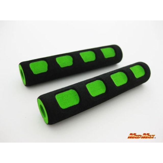 マッドマックス レバーカバー（3） 汎用 カラー ブラック/グリーン MM05-0010