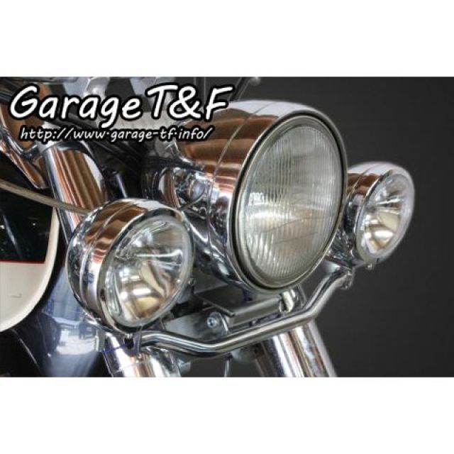 T&F フォグランプステーキット SHA400FG01 ガレージT&F ヘッドライト・バルブ バイク シャドウ400 2