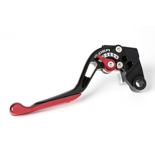 リデア スライド延長式アジャストクラッチレバー（ブラック） アジャスト チタン エクステンション ブルー RIDU01074-TMBE