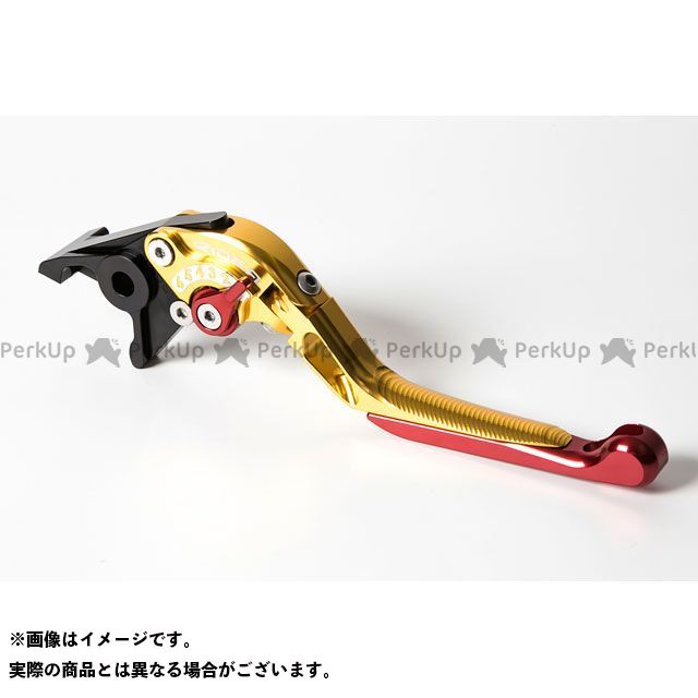 リデア 可倒スライド延長式アジャストブレーキレバー（ゴールド） アジャスト レッド エクステンション ゴールド RIKA01476-RDGD