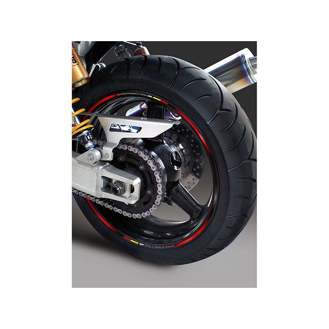 【メーカー直送】エムディーエフ 6mm幅 デリコロールリムストライプ レッドタイプ 汎用 サイズ 二輪18インチ/四輪17インチ RIM-6M-T3RD-18