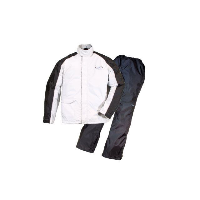 【正規品】ラフ＆ロード RR5232 デュアルテックスコンパクトレインスーツ カラー プラチナシルバー サイズ S RR5232SV1