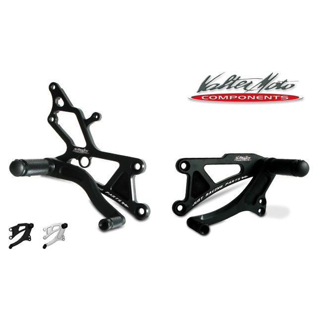 Valter Moto components バックステップ タイプ1（ブラック） VMC-PES70 バルターモトコンポーネンツ バックステップ関連パーツ バイク GSR400 GSR600