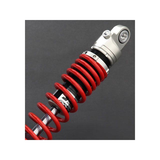 Rear Shocks - YSS Rod Line ZR362 300mm/11.8inc Sportster Family ボディカラー シルバー スプリングカラー レッド 119-4408301