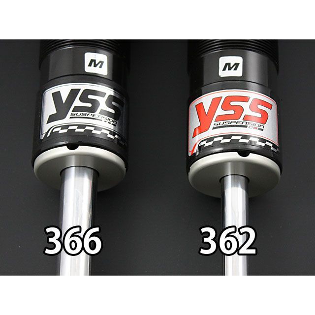 Rear Shocks - YSS Rod Line ZR362 300mm/11.8inc DYNA Family ボディカラー ブラック スプリングカラー クローム 119-4408514