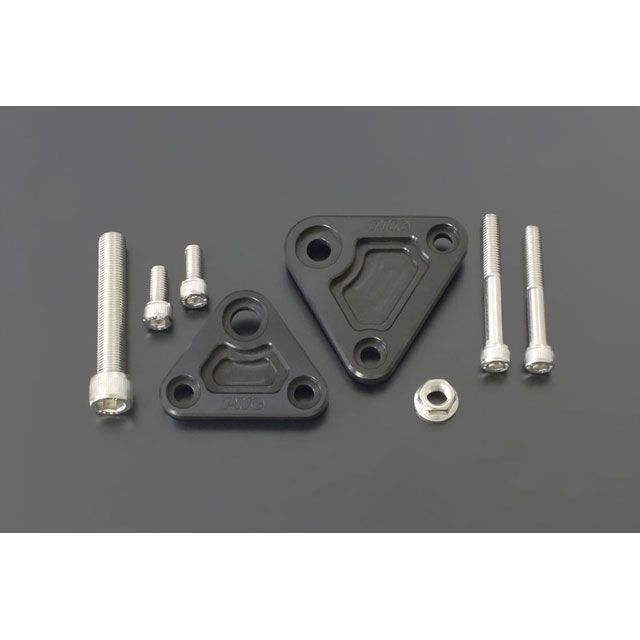 ピーエムシー エンジンマウントキット Z750−1000 ブラック 前/2PC 74-3014