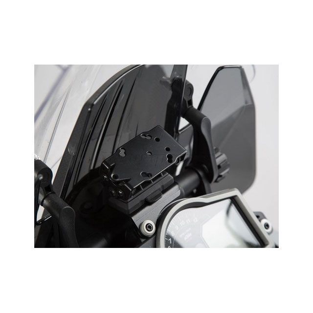 SW-MOTECH クイックロック GPSマウント ブラック、KTM 1290 Super Adventure（15-） sw_GPS_04_588_10000B SWモテック ハンドル周辺パーツ バイク 1290スーパーアドベンチャー 1290スーパ…