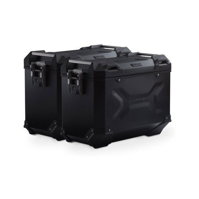SWモテック TRAX ADV アルミ ケースシステム -ブラック- 45/45 l. Honda X-ADV（16-）.｜KFT.01.889.70100/B X-ADV sw_KFT_01_889_70100B