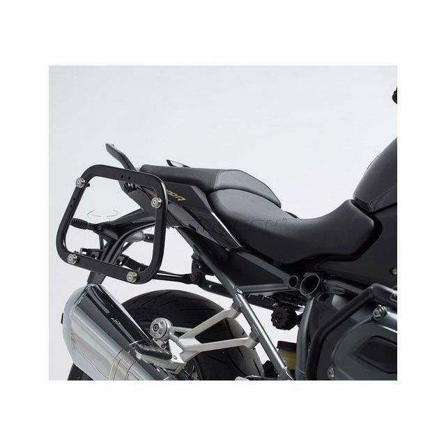 SWモテック クイックロック EVO サイドキャリアー ブラック BMW R 1200 R（15-） sw_KFT_07_573_20000B