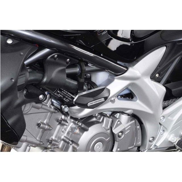 SW-MOTECH クラッシュパッドキット SUZUKI SFV 650（09-）ブラック sw_STP_05_590_10000B SWモテック スライダー類 バイク グラディウス650 SV650 SV650X