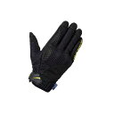 アイディール 2020春夏モデル プロテクションメッシュグローブ ID-008 AIR(エア) イエロー サイズ 3XL ID008YL/3XL(2)