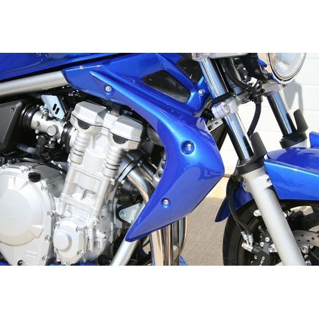 S2 Concept Radiator Scoops BANDIT 1250 raw ｜ 1