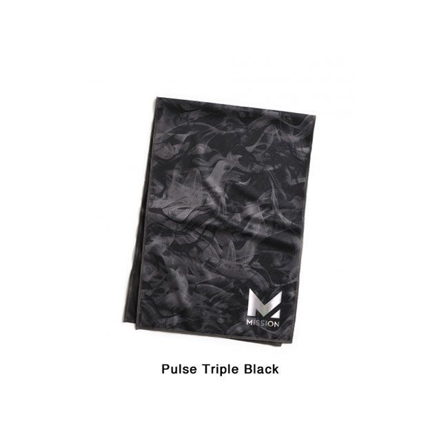 MISSION MAX COOLING TOWEL（PULSE TRIPLE BLACK） 109205 ミッション 日用品 日用品
