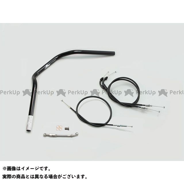 ハリケーン POLICE 2型 ハンドルSET（ブラック） CB125R H033-070B
