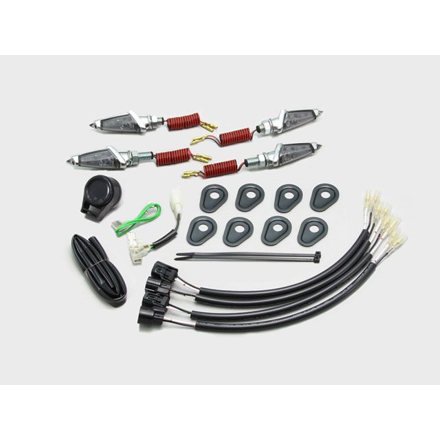 ハリケーン LEDダガーウインカーkit（メッキ/スモークレンズ） Z900RS HA5232MS