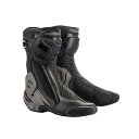 正規品／Alpinestars SMX プラス v2ブーツ（ブラック/ダークグレー） サイズ：43 アルパインスターズ レーシングブーツ バイク