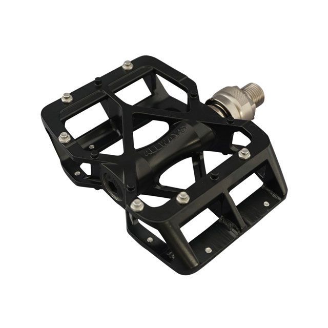 三ヶ島（自転車） ペダル（ALLWAYS Ezy Superior）左右ペア 9/16芯（ブラック）